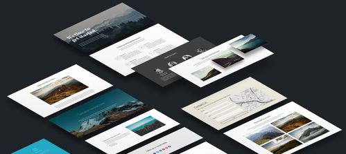 Website templates and sections.