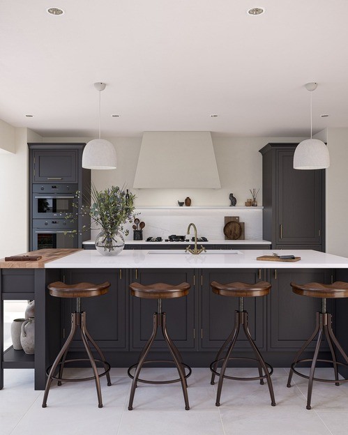 mornington vale shaker kitchen in graphite 