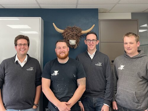 the team at pentland kitchens