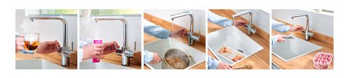 Blog article comparing InSinkErator and Quooker hot water taps