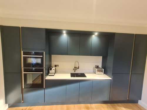 modern fitted kitchen