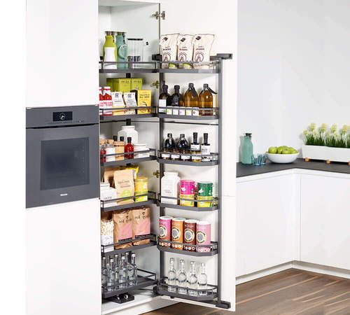 smart storage for pantry cabinets