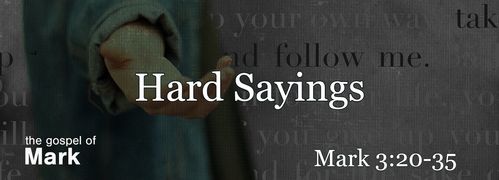 Mark 3:20-35