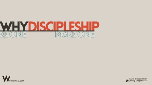 Why Discipleship