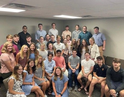 College group at First Baptist Church Sevierville