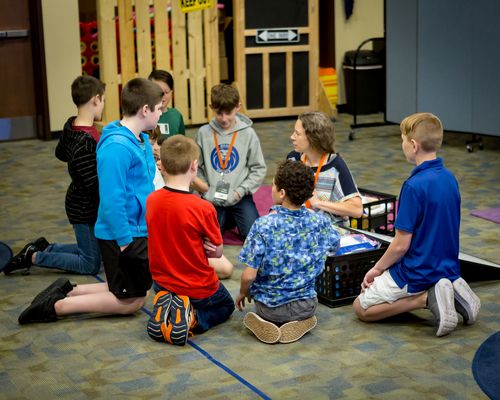 Children small group iKidz