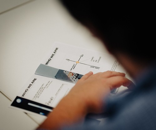 man planning next steps