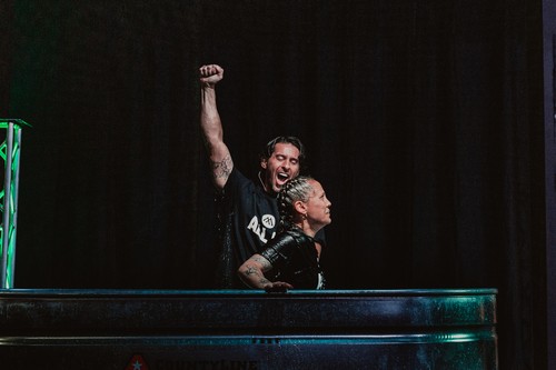 Baptism in Bangor Maine at The Pines Church Pastor Matt Gioia