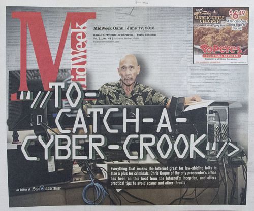 man behind a computer