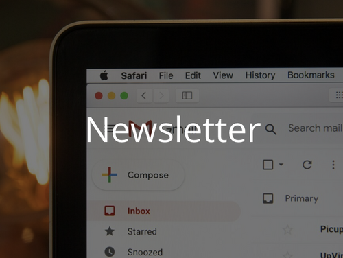 Weekly Newsletter singup