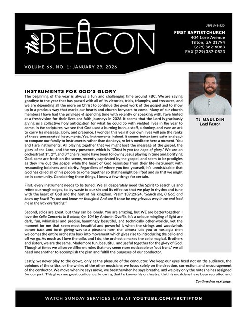 March Beacon - Page 1