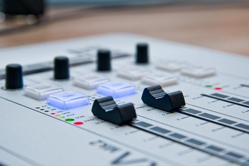 radio station keyboard