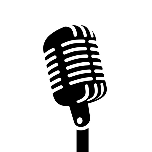 A microphone icon