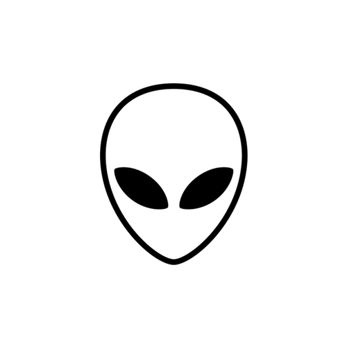 An alien head icon
