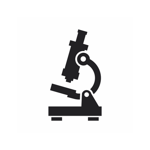 A microscope icon