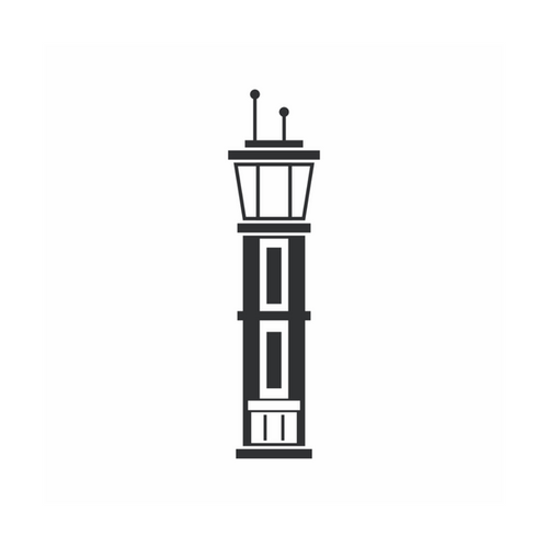 A flight tower icon