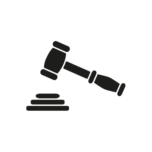 a gavel icon