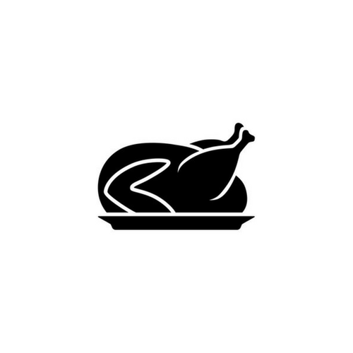 cooked turkey icon
