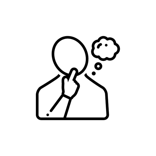 A small black and white explosion icon