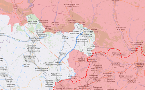 Ukraine Evacuation Map