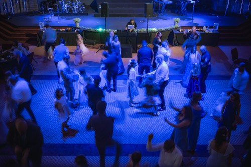Community members and members of Liberty Church spend time together at our Memorial Day Picnic. 