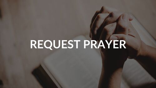 Request Prayer