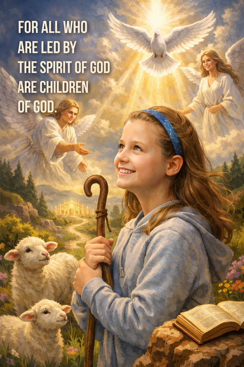 For all who are led by the spirit of God are children of God. (Romans 8:14)