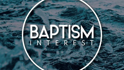 Next Step for Baptism Form