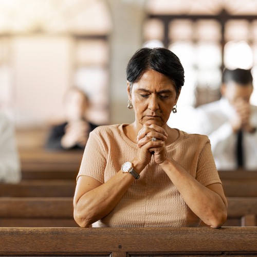 Client Photo Praying