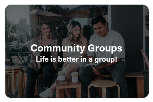 Tap to learn more about Community Groups