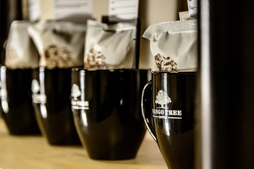 Guests at Manna Fellowship Church are welcome to a bag of Mango Tree Coffee along with the complementary mug.