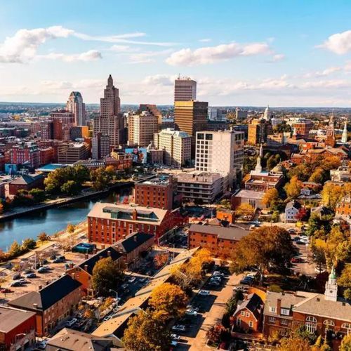 Providence city skyline