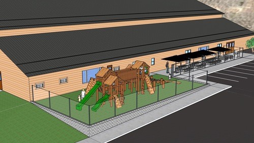 South Side of Columbia Grove Church