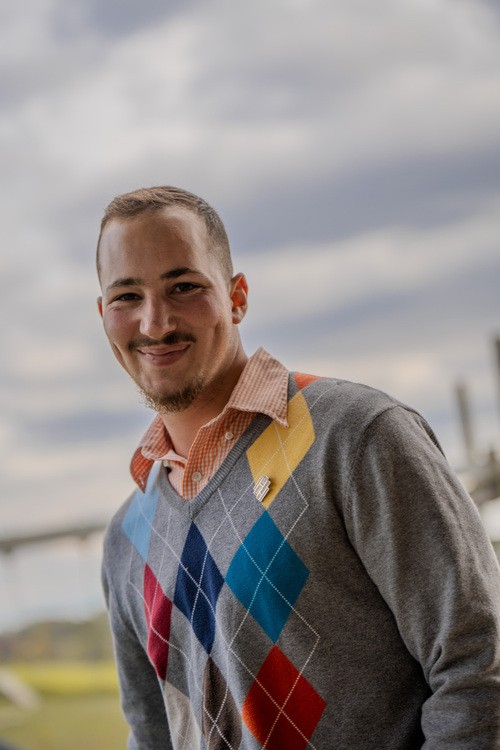 Son hugging his mother