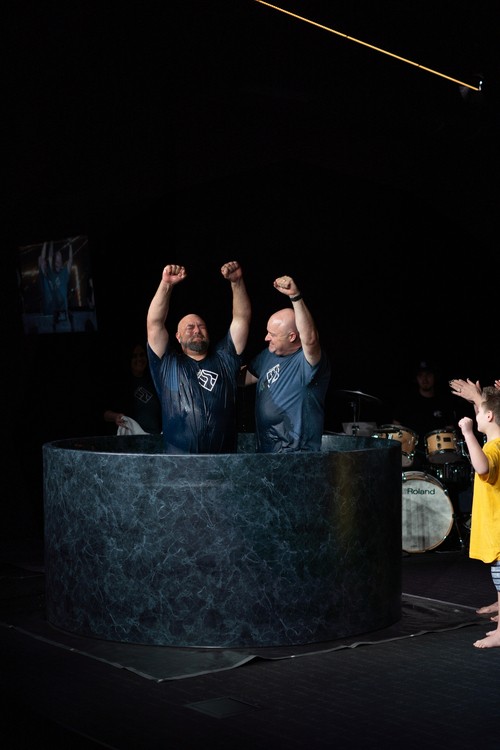 A father and his daughter, portraying the family atmosphere of One Hope Church