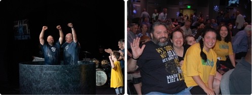 An image that potrays the entrance to One Hope Church with a sign that says 