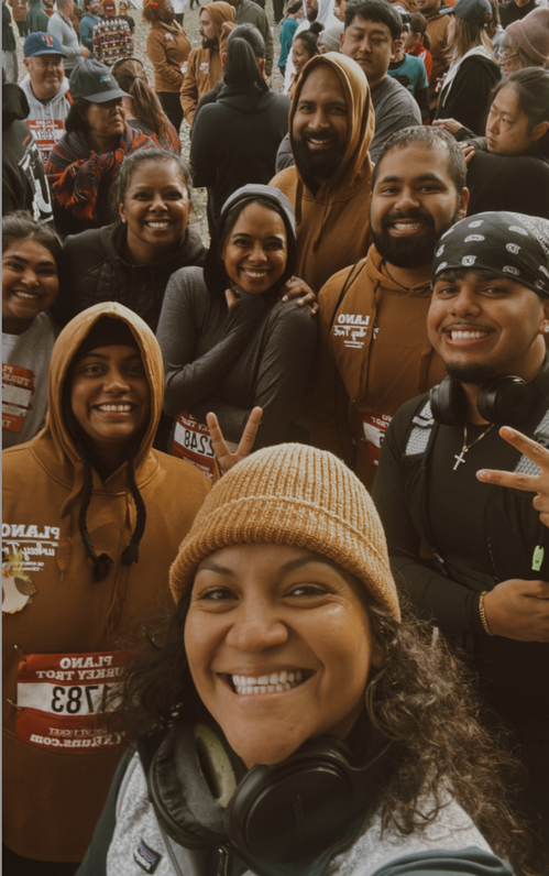 Commission Church members from a non-denominational church in Plano TX enjoying a community event.