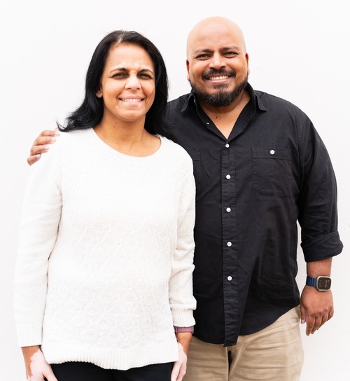 Couple smiling together at Commission Church in Plano TX. Non-denominational community church for families and individuals in Dallas.