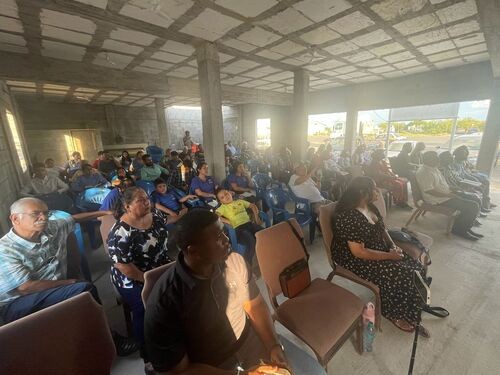 Congregation gathering at Commission Church, a Spirit Filled Non-Denominational Church in Plano TX