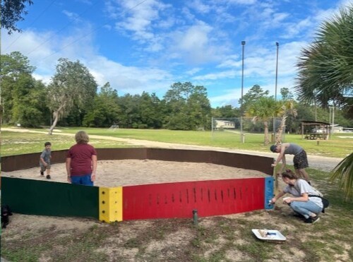 Painting during a Work Day.