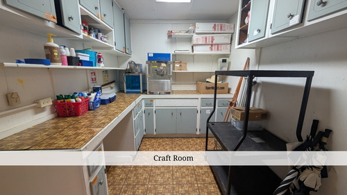 Craft Room.