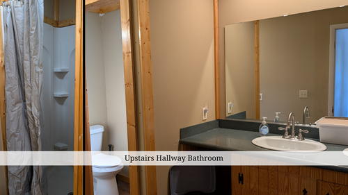 Upstairs Hallway Bathroom.