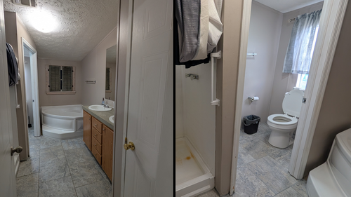 Bathroom for Bedroom 4.