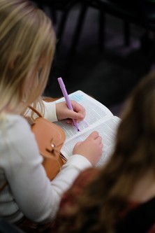 K-5th grade students learn and grow in their own worship, prayer, and message at New Life Church in Oak Grove, MO