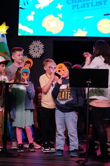 K-5th grade students learn and grow in their own worship, prayer, and message at New Life Church in Oak Grove, MO