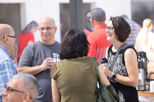 people enjoying community with each other