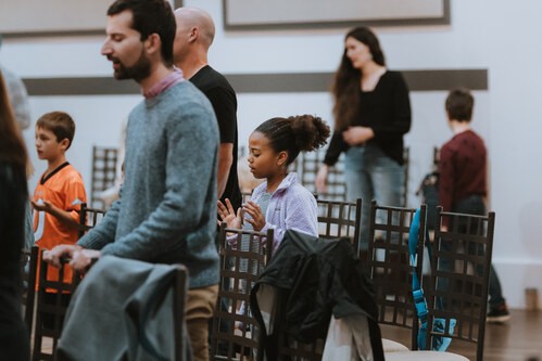 Kids in worshipWorship at Redemption City Church Westminster