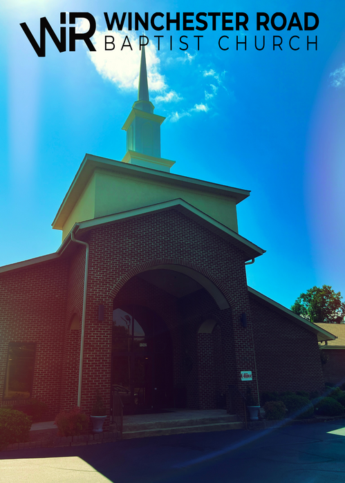 Winchester Road Baptist Church logo and steeple photo