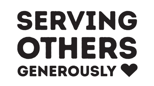 Serving others generously