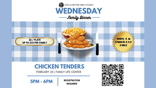 Register for Dinner!